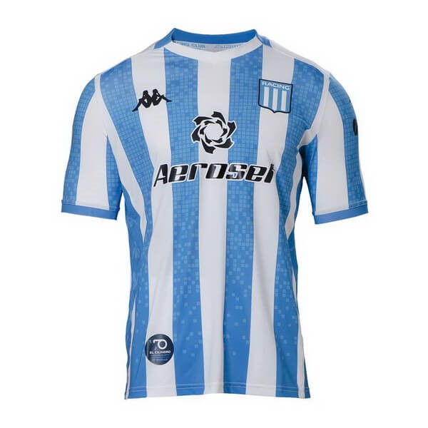 Tailandia Camiseta Racing Club 1ª Kit 2020 2021 Azul